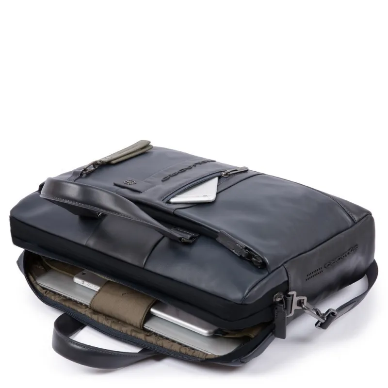 Piquadro Urban two-handles briefcase with two compartments 2