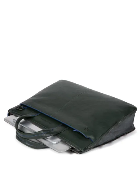 Expandable slim briefcase B2 Special Green