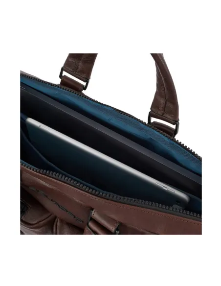 Piquadro Harper Two-handled briefcase Dark Brown