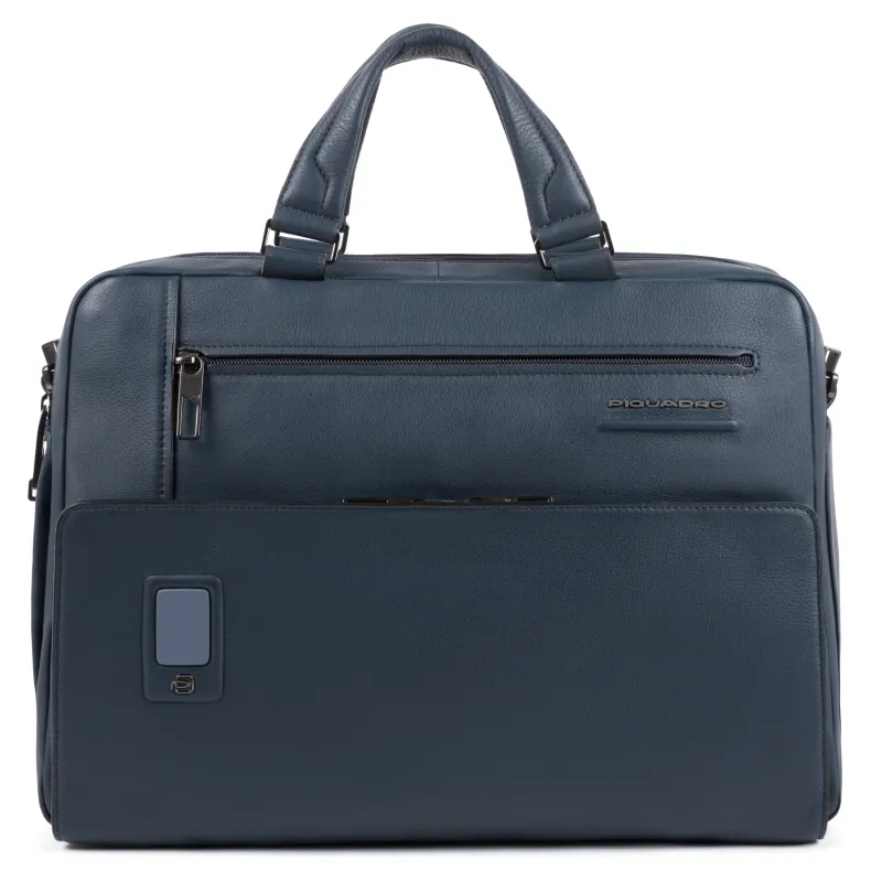 Cartella due manici Piquadro Akron Blu