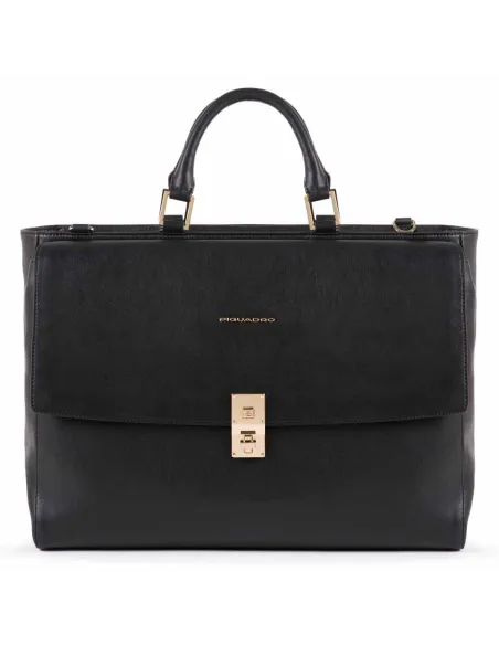 Laptop portfolio briefcase Dafne Black