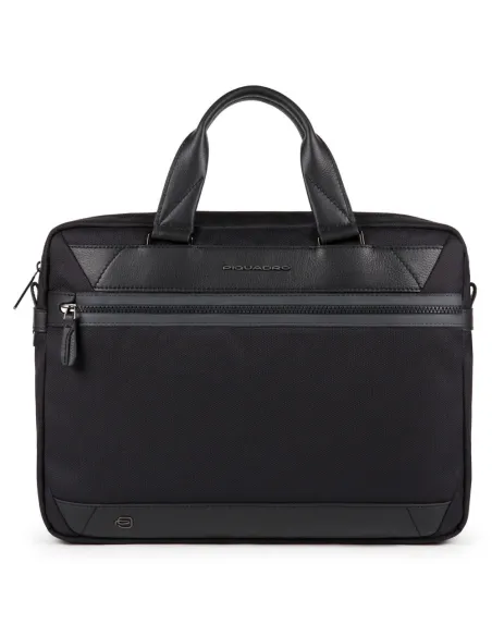 Piquadro Trakai Laptop portfolio briefcase Black