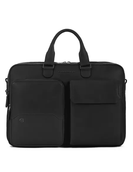 Computer fast-check portfolio briefcase Martin Black