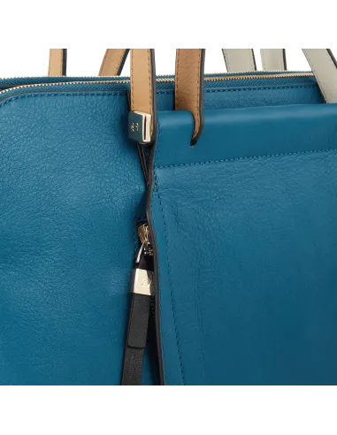 Women's business bag with two zipped...