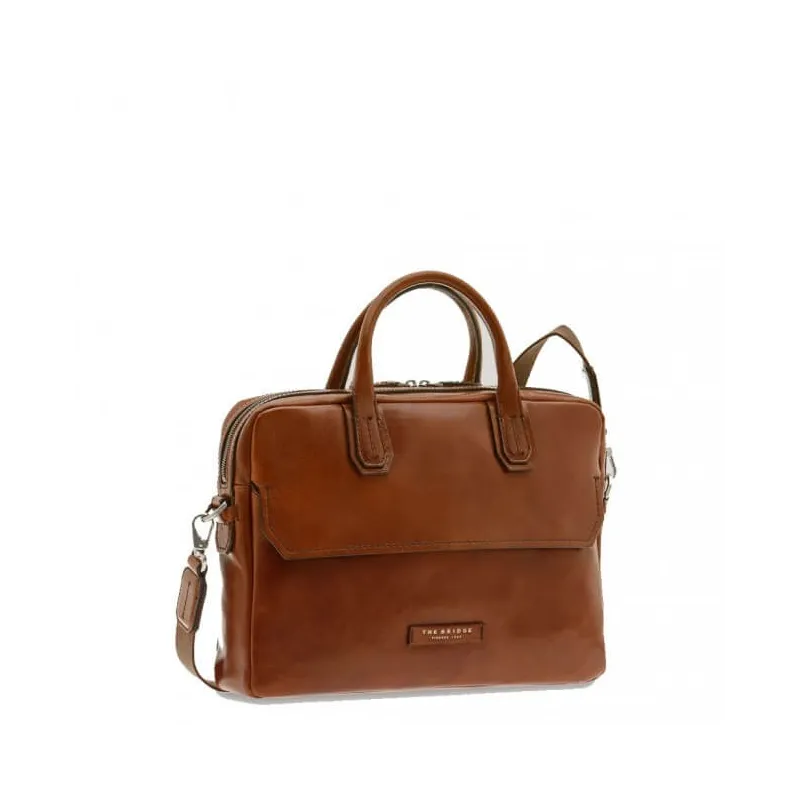 The Bridge Williamsburg Laptop briefcase Brown