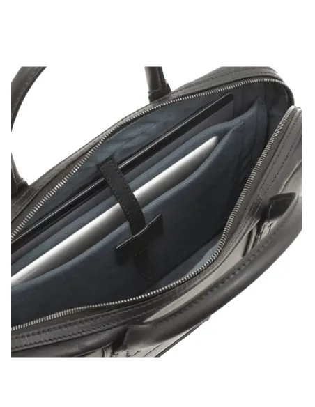 Cartella in pelle con porta PC The Bridge