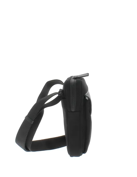 Nava Metro fabric and leather crossbody bag