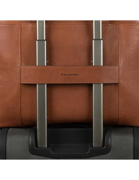 Laptop and iPad® briefcase Black Square