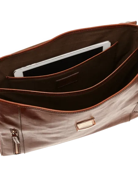 The Bridge Leather Briefcase