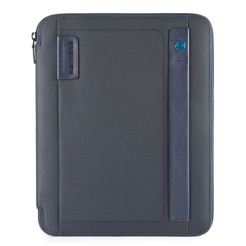 Notizblockhalter aus Textil und Leder PB2830P16