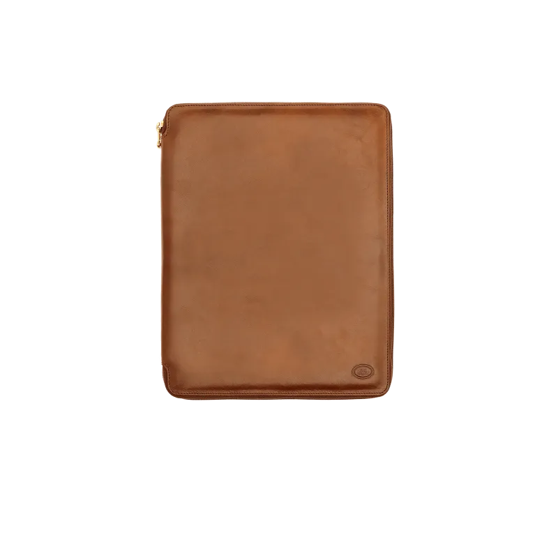 The Bridge Story Slim, zip-around notepad holder