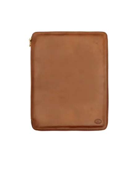 The Bridge Story Slim, zip-around notepad holder