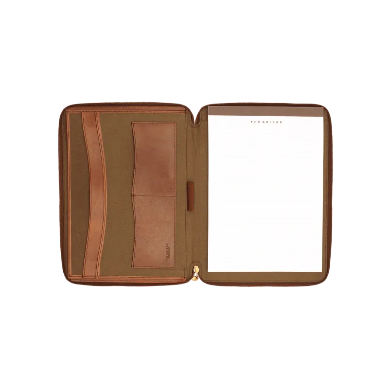 The Bridge Story Notizblockhalter aus Leder 2