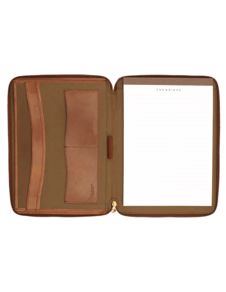 The Bridge Story Notizblockhalter aus Leder