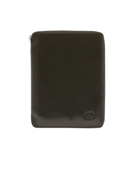 The Bridge zip-around notepad holder black