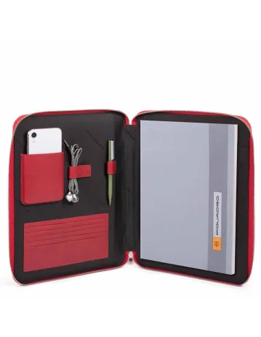 Piquadro Zip-around A4 notepad holder...