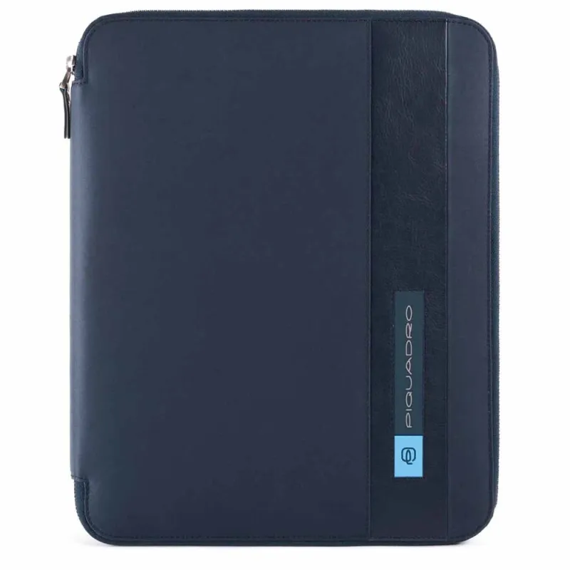 Portablocco Sottile Piquadro Bios Blu