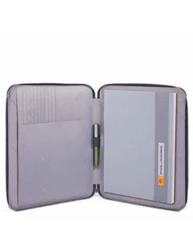 Portablocco Sottile Piquadro Bios Blu