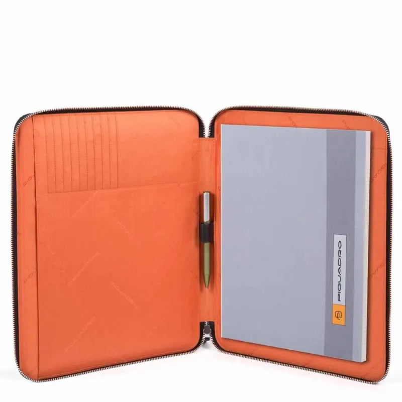 Zip-around A4 notepad holder Stationery black 2