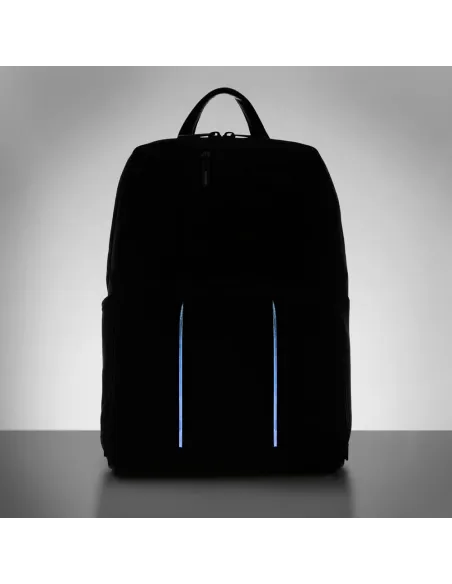 Brief 2 Medium Rucksack mit LED-Licht blau