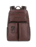 Piquadro Harper 15" Leather PC Backpack