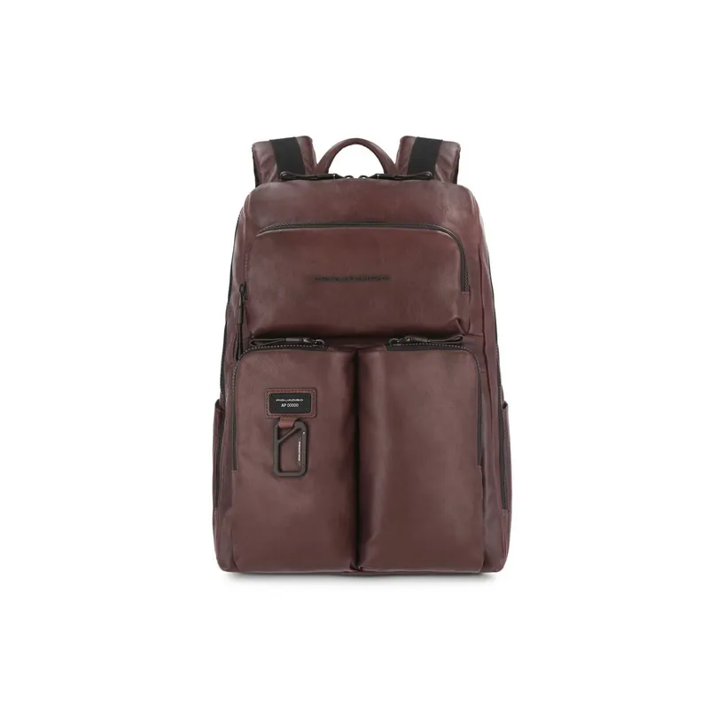 Piquadro Harper 15" Leather PC Backpack