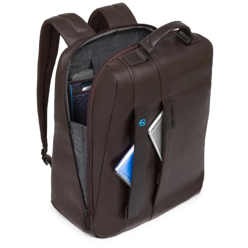 Zaino in pelle porta notebook da 15" Pulse 2