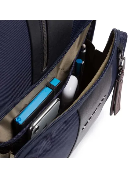 Laptop, fastcheck backpack in recycled fabric Brief 2 blue