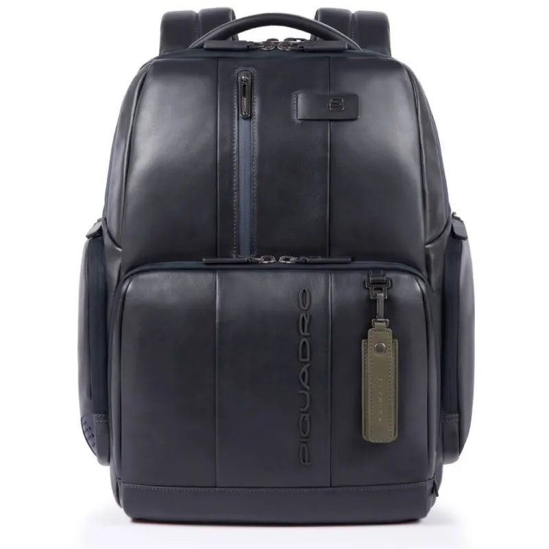 Fast-check PC leather backpack Urban