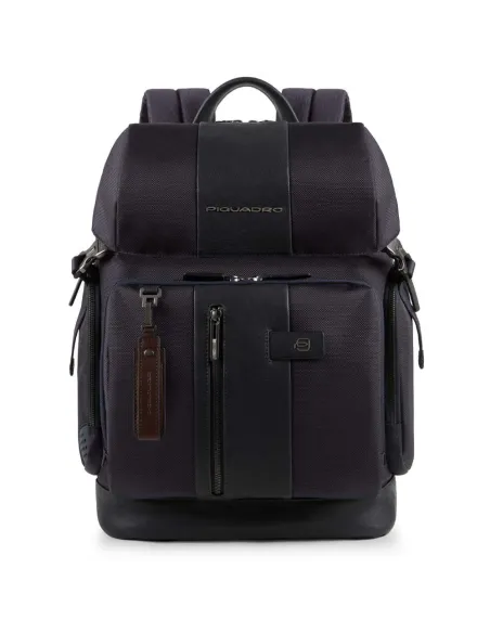 Computer/iPad® rucksack, RFID anti-fraud device blue