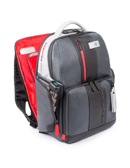 Zaino Fast-Check con cavo antifurto Piquadro