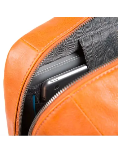 Zaino in pelle B2 Special Arancio