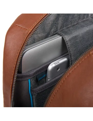 Piquadro Black Square large leather...