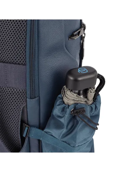 Piquadro Personalizable computer and iPad backpack with anti-theft cable