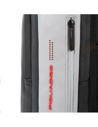 Zaino in pelle con cavo antifurto...