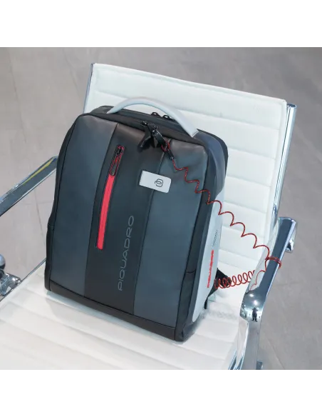 Piquadro PC and iPad® backpack with anti-theft cable CA4818UB00