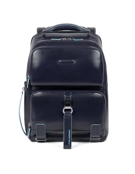 Piquadro B2 14"-Laptop-Lederrucksack