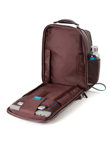Piquadro B2 14"-Laptop-Lederrucksack