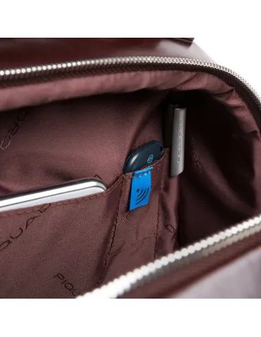 Piquadro B2 14"-Laptop-Lederrucksack