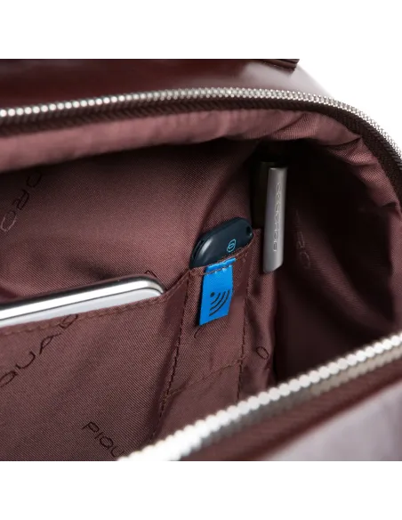 Piquadro B2 14"-Laptop-Lederrucksack