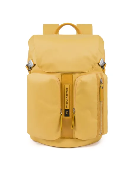 Piquadro Bios PC-Rucksack aus recyceltem Stoff