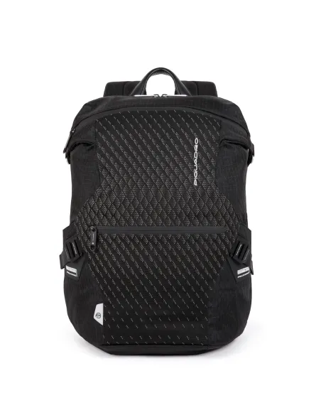 Piquadro PQY Computer-Rucksack aus regeneriertem Stoff