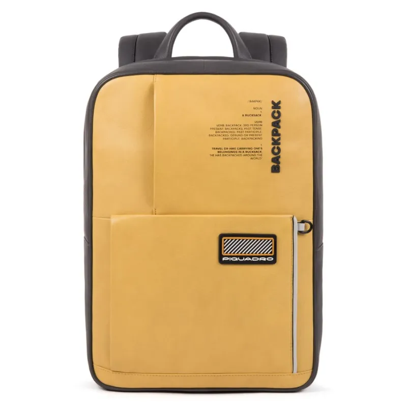 Computer backpack with iPad® compartment and security...