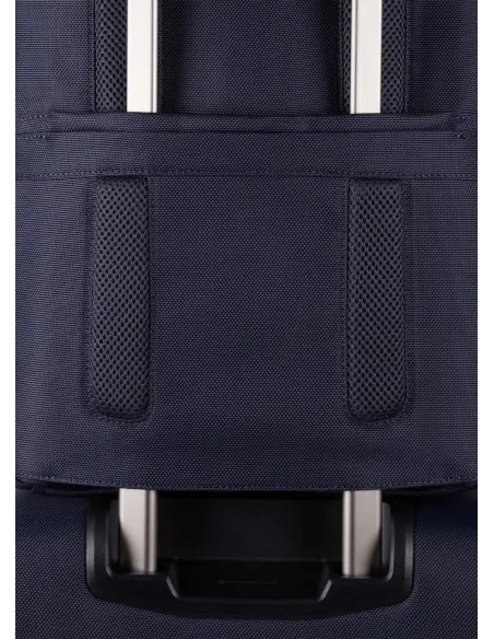 Zaino fast-check Piquadro con placca USB e micro-USB