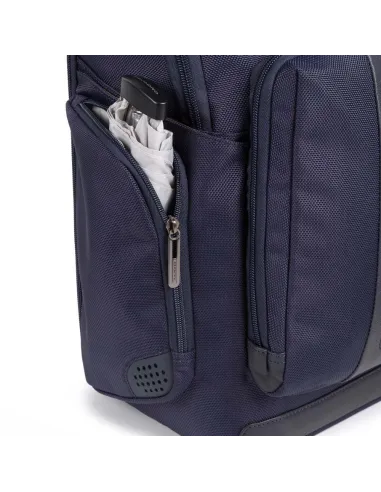Piquadro Fast-Check-Rucksack mit USB...