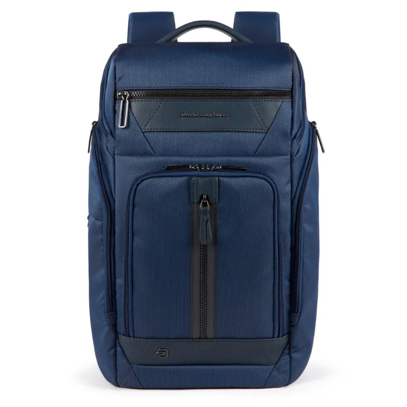 Piquadro Trakai PC and iPad® backpack in recycled fabric