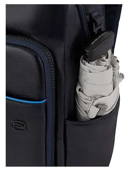Lederrucksack mit 14" PC-Fach Blue Square Revamp