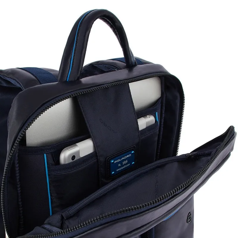 Piquadro flacher Laptoprucksack mit iPad®-Fach 2