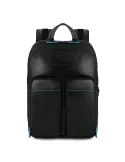 Piquadro slim leather PC backpack