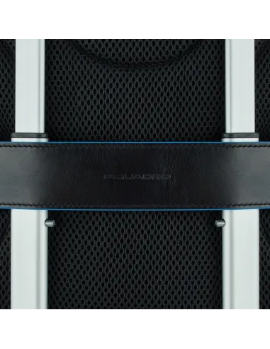 Piquadro slim leather PC backpack